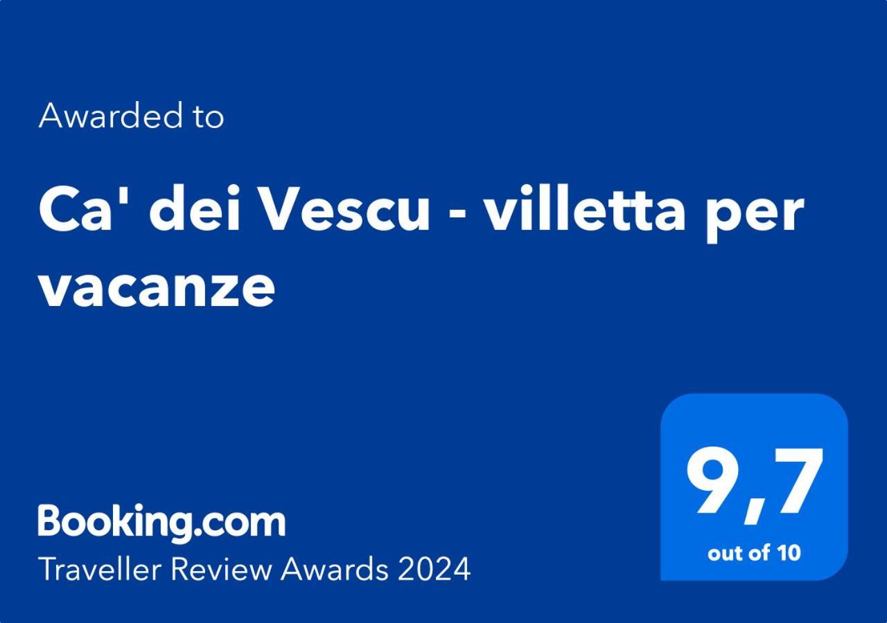Ca' Dei Vescu - Villetta Per Vacanze Demonte Exteriör bild